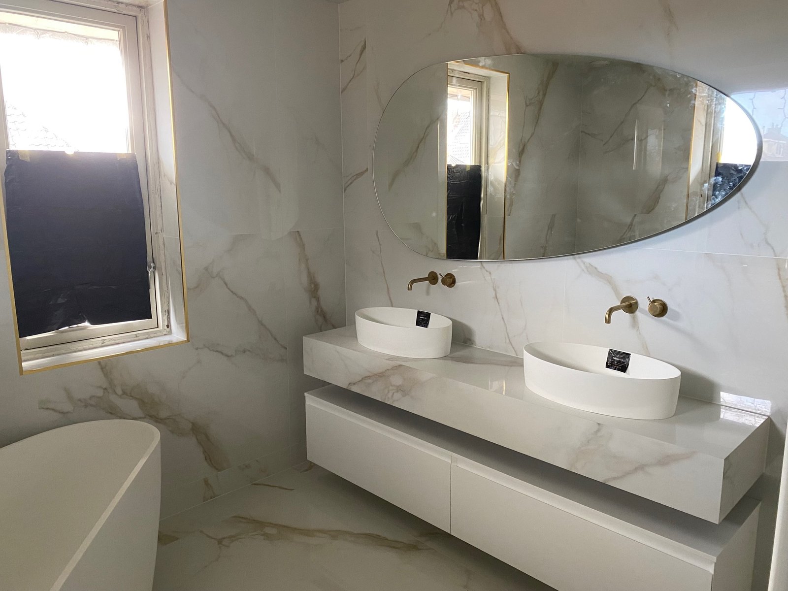 Badkamer spiegel